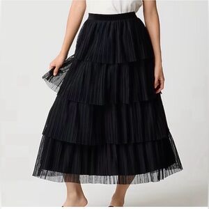 JCrew factory tulle skirt, large